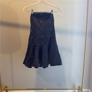 Wild Fable Black Denim Dress NWT Size S